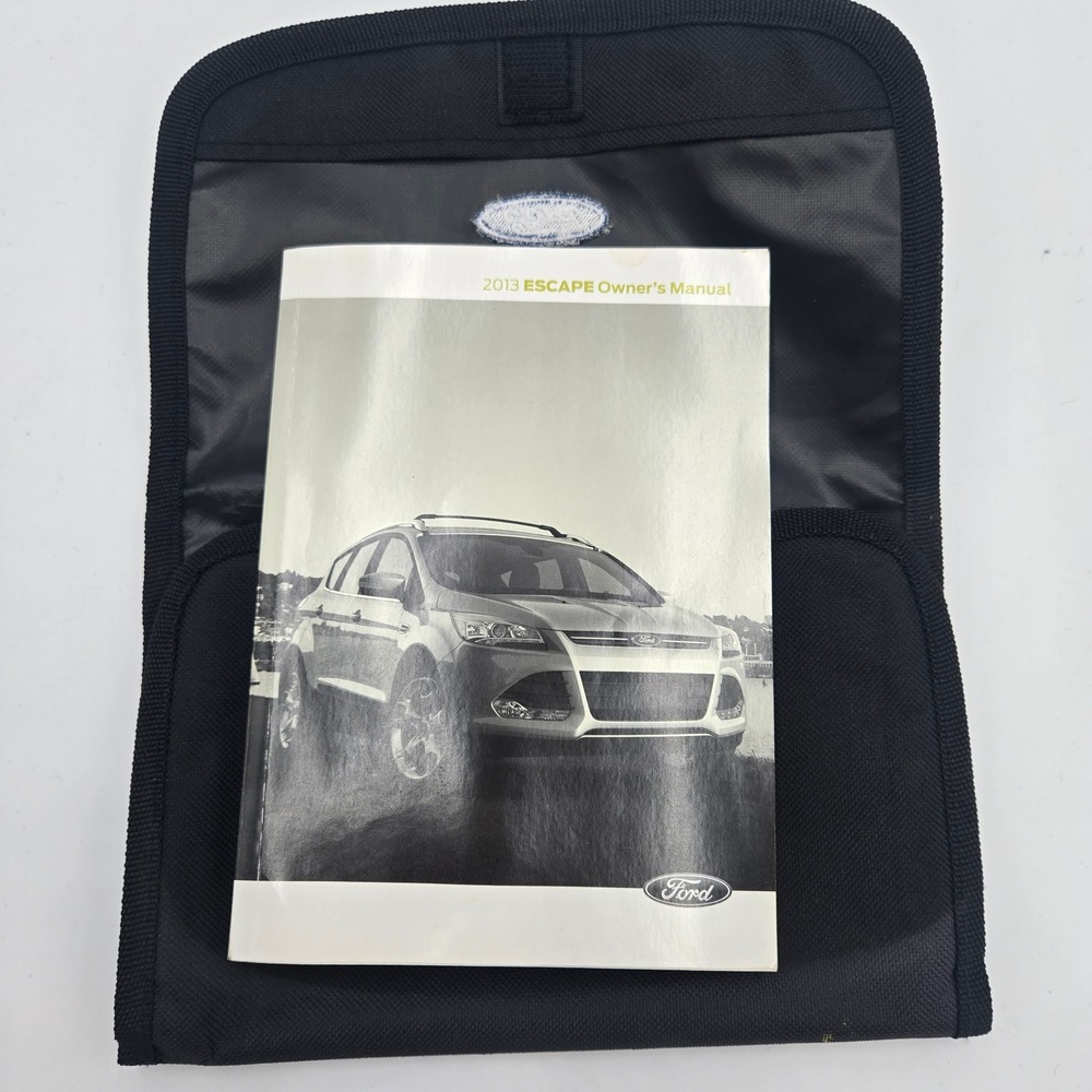 2013 Ford Escape Owner's Manual OEM Factory Booklet W/ Ford Case